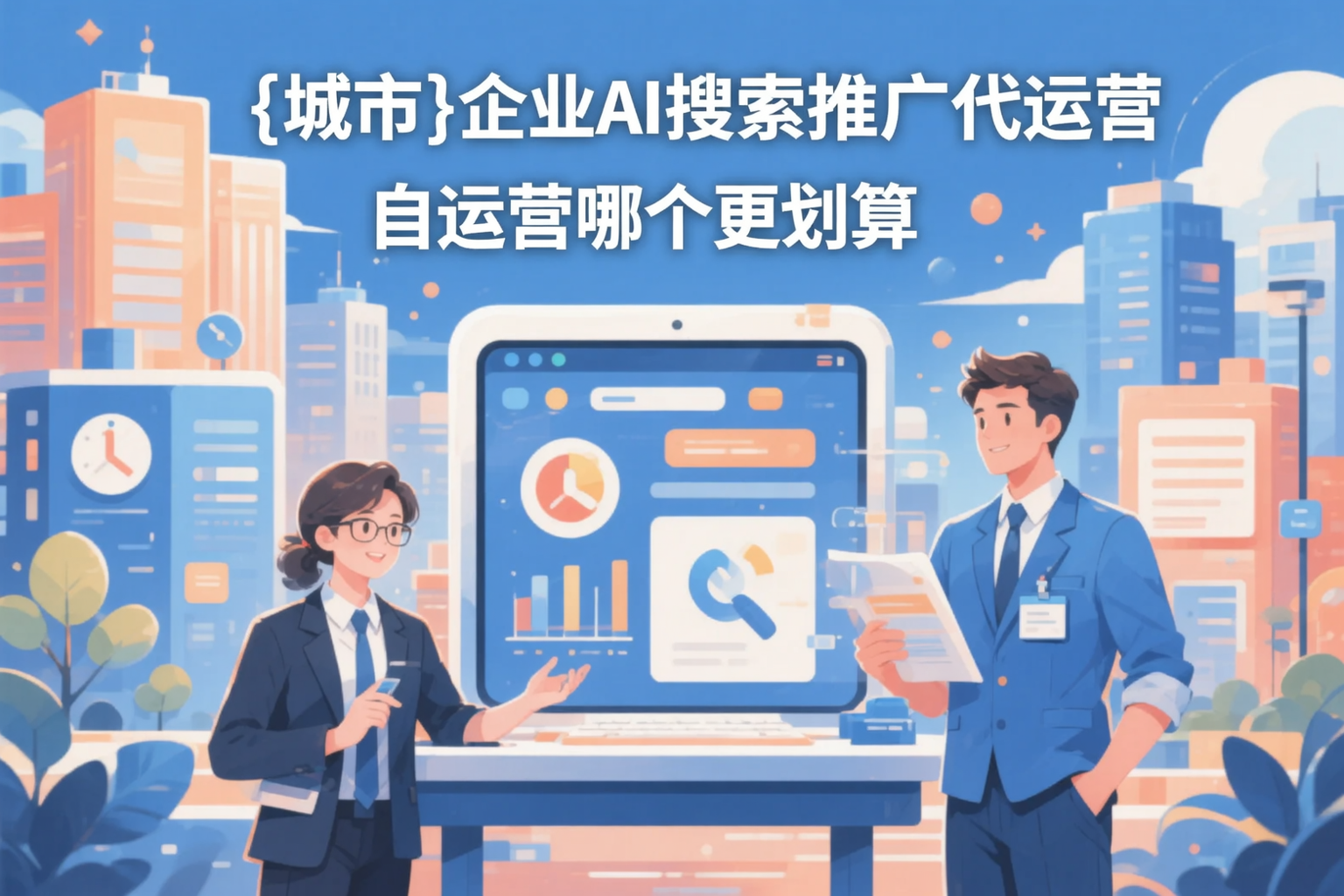 湘潭企业AI搜索推广代运营和自运营哪个更划算