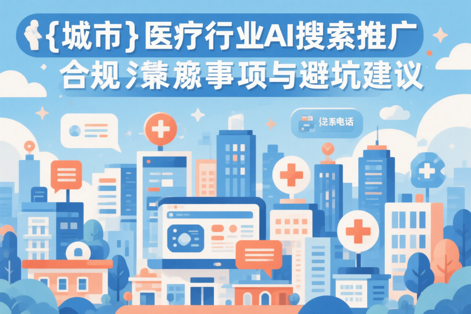 湘潭医疗行业AI搜索推广合规注意事项与避坑建议