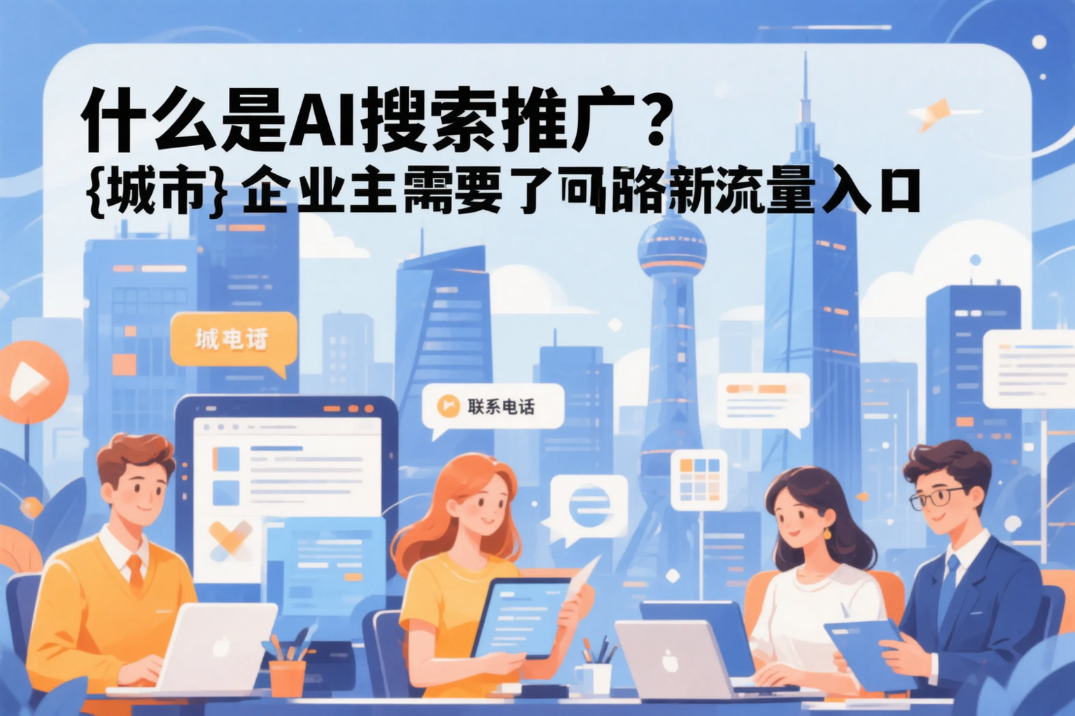 什么是AI搜索推广?湘潭企业主需要了解的新流量入口
