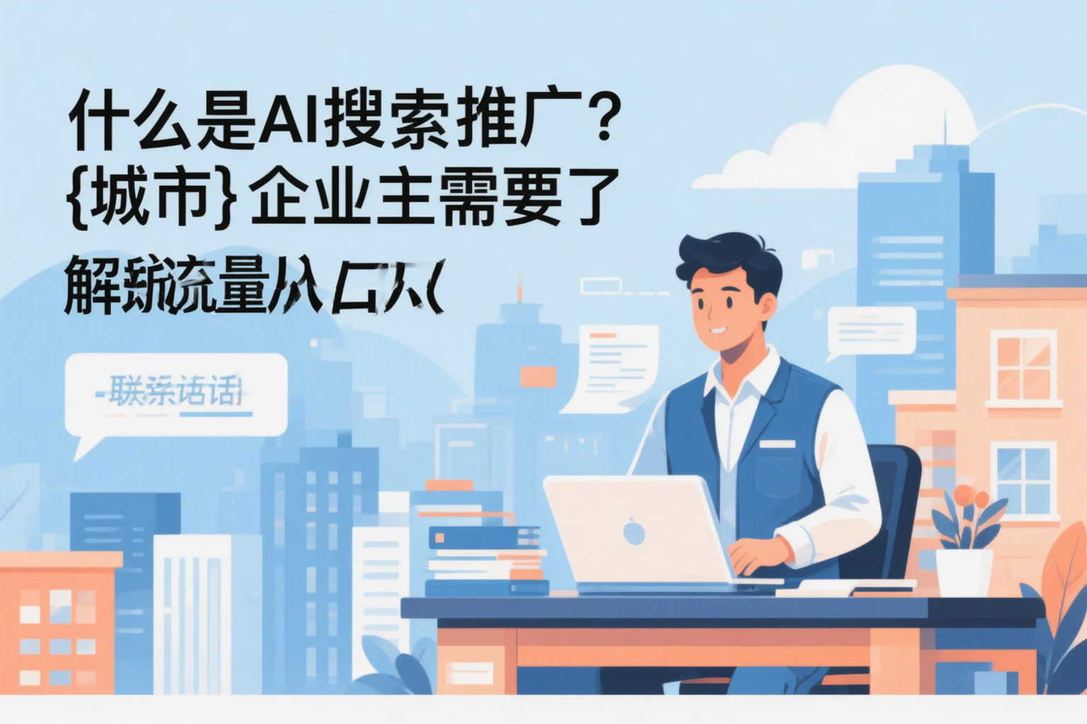 什么是AI搜索推广?湘潭企业主需要了解的新流量入口
