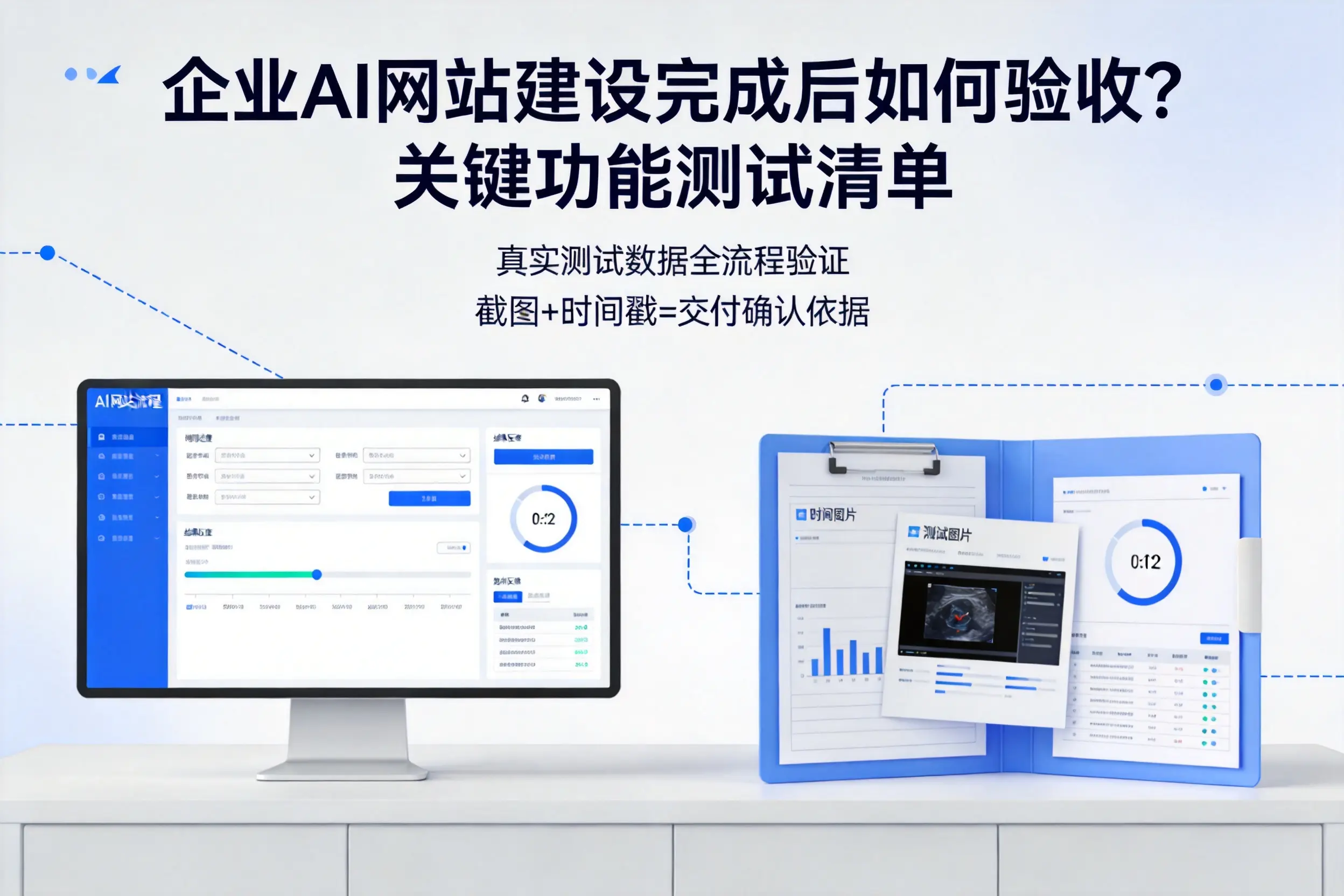 湘潭企业AI网站建设完成后如何验收？关键功能测试清单