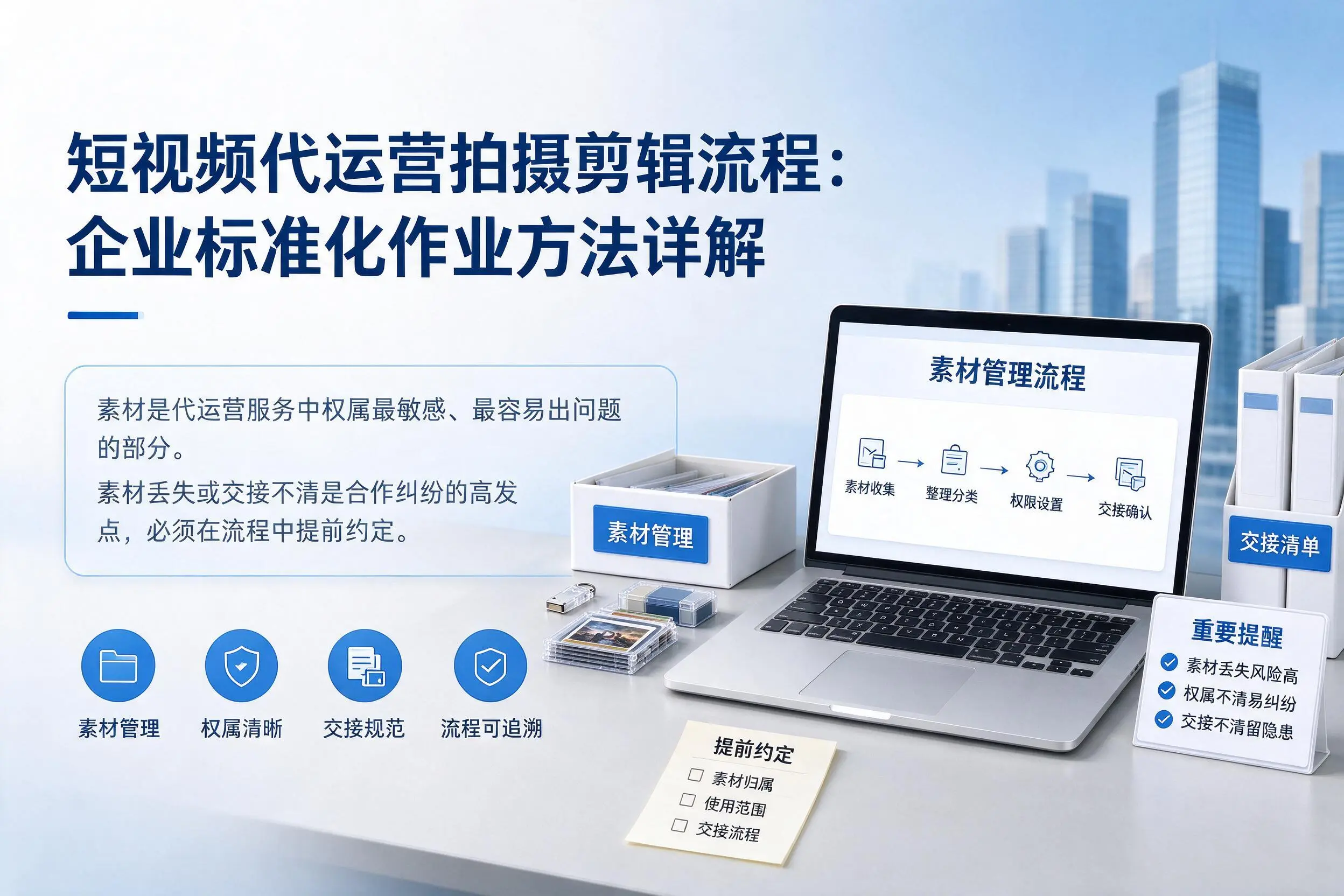 短视频代运营拍摄剪辑流程:湘潭企业标准化作业方法详解